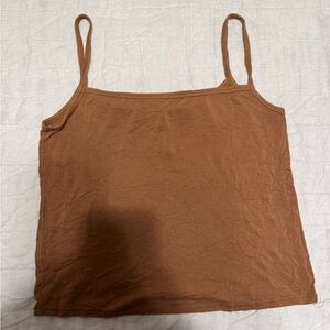 SKIMS Brown Tank Top